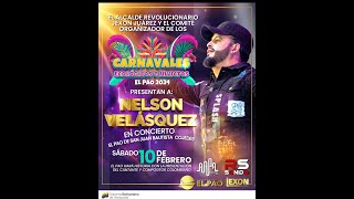 CARNAVALES ECOLOGICOS E INVICTOS EL PAO 2024 quotCONCIERTO NELSON VELASQUEZquot [upl. by Kendre]