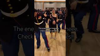 I need to learn how to line dance Omgggg fyp militaryball militarylife marines marinecorps [upl. by Sunderland]