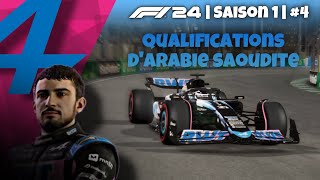 F1® 24  QUALIFICATIONS DARABIE SAOUDITE  PREMIÈRE Q2 DE LAROCHE   SAISON 1  04 [upl. by Calida]