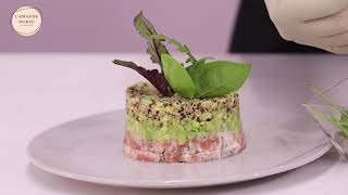 Salade tartare saumon  avocat  quinoa [upl. by Eislrahc290]