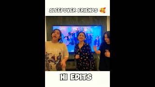 Hira Rabia Zainab Sleepover Friend home 🥰 Sistrology youtubeshorts trendingshorts viralshorts [upl. by Kcirdehs]