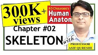 Chapter2  BD Chaurasia General Anatomy Skeleton  Free Medical Tuition  Dr Asif Lectures [upl. by Etnomaj]