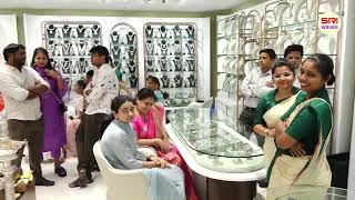 Goyaz Silver Jewellery 925 Silver Jewellery Store  Vijayawada  Sree Leela Launched  Sri Waves [upl. by Oramlub]