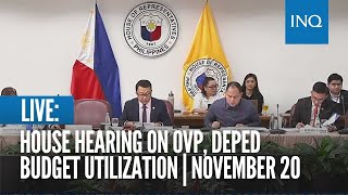 LIVE House hearing on OVP DepEd budget utilization  PART 2 [upl. by Booker78]