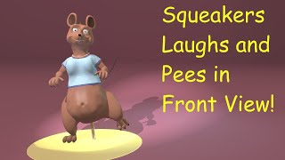 Squeakers Laughs and Pees in Front View [upl. by Kitti857]