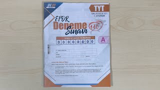 110NET HIZ VE RENK EFOR TYT DENEME SINAVI mezun deneme 4  ilk100 yks2025 [upl. by Balcer683]