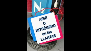 AIRE O NITRÓGENO EN LAS LLANTAS [upl. by Adorne771]