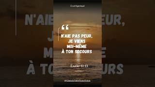 Éveil Spirituel  Naie Pas Peur Je Viens Moimême à Ton Secours – Isaïe 4113 ✨🙏 [upl. by Ahselet]