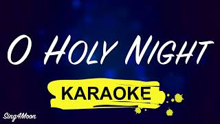 O Holy Night Karaoke Piano in Lower Key of G [upl. by Edmunda]