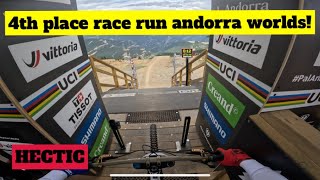 2024 ANDORRA WORLDS RACE RUN HECTIC [upl. by Grote]