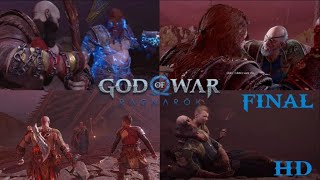 God of War Ragnarök Final Death of Odin and Thor [upl. by Engud]