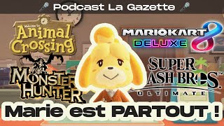 Marie estelle devenue le visage dANIMAL CROSSING et de NINTENDO 🤩  La Gazette Podcast [upl. by Mlehliw]