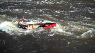 2017 Kenduskeag Stream Canoe Race Highlights at Shopping Cart Falls [upl. by Bowie]