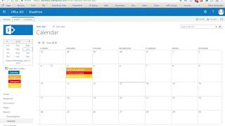 How to customize SharePoint calendar colors [upl. by Myranda]