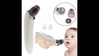 Aspirateur Nasal Électrique pour Bébé Soin Pratique et Hygiénique [upl. by Leeth1]