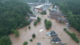 inondation pepinster theux en drone [upl. by Relluf]