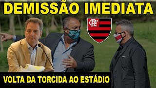 DEMISSÃO IMEDIATA DE DOMÈNEC DISCUTIDA NO FLAMENGO VOLTA DA TORCIDA MENGÃO SOME DAS MÍDIAS E [upl. by Wynn973]