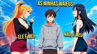 Ele DESENHOU Suas WAIFUs e APÓS Ganharem Vida Elas Farão de TUDO Para Ficar com ELE  Resumo Manhwa [upl. by Allehcim]