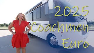 Luxury RV Tour – 2025 Coachmen Euro  Class A Gas [upl. by Teddi68]