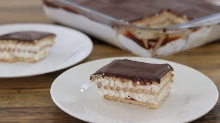 NoBake Biscuit Cake Recipe [upl. by Arais245]