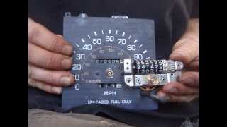 Turning a replacement odometer backwards [upl. by Richelle]