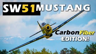 Military Aircraft SW51 Mustang YOU can Build Carbon Fiber Scale Wings Kit  Oshkosh 2022 [upl. by Power]