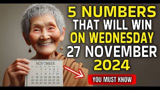 Lucky Numbers 5 NUMBERS TO WIN JACKPOT on Tuesday 19th NOVEMBER 2024  Buddhist Philosophy [upl. by Hendrickson]