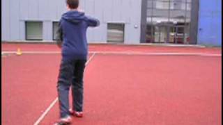 Rotational Shot Putt Drill [upl. by Reizarf]