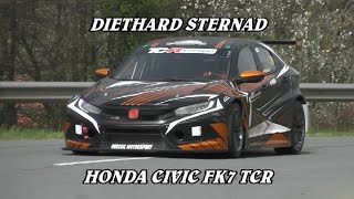 HILLCLIMB BERGRALLYE KITZECK 2024  DIETHARD STERNAD  HONDA CIVIC FK7 TCR  THE BEST VIDEOCLIP [upl. by Dalenna]