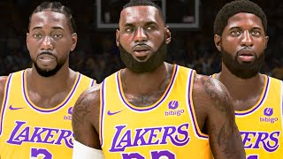 What if Kawhi amp PG Joined the Lakers in 2019 [upl. by Merc]