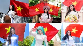 Flag trend Vietnam 🇻🇳  Viral TikTok video on internet  Lets play trend flag  vietnam gaming [upl. by Bob911]