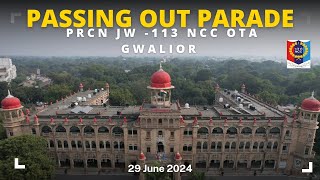 PASSING OUT PARADE PRCN JW 113NCC OTA GWALIOR [upl. by Gilly]