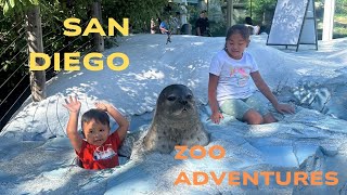 Visiting the SAN DIEGO ZOO funny comedy zoo sandiego wildlife [upl. by Amoakuh]