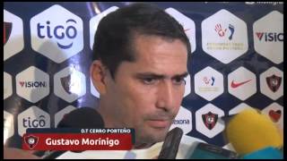 Conferencia de Prensa Gustavo Morínigo  DT Cerro Porteño [upl. by Korie]