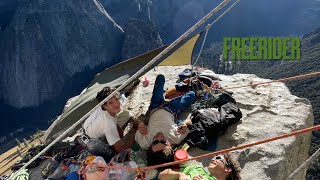 Climbing Freerider  Ground Up Attempt on El Cap  Yosemite Valley [upl. by Lem]