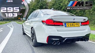 2024 BMW M5 Competition  Acceleration Sound amp Autobahn POV [upl. by Ulita]