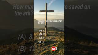 How many people were saved on the ark shorts motivation englishbiblestudy hindibibleclass [upl. by Anit]