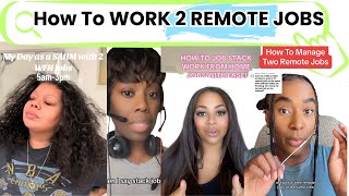 I Work 2 Remote Jobs  Woman makes 300K  You can GO TO JAIL [upl. by Imik]