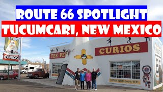 TUCUMCARI NEW MEXICO  Route 66 Spotlight [upl. by Glad]