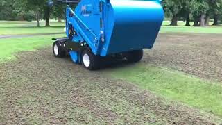 Aeration Cores Are No Problem For the Harper Hawk  Harper Turf  Powered By Harper Industries [upl. by Metah]