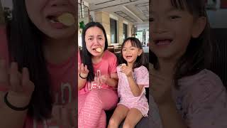 Kid helps crying mom 🍌🤣❤️👧🏻✅🌈🚀😱 [upl. by Ylreveb]