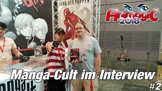 Interview mit Manga Cult auf der Animagic 2018 in Mannheim 2 × Verlosung [upl. by Cheston]