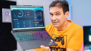 Lenovo Legion Pro 7 2023 gaming laptop REVIEW maxed out beast with RTX 4090 i9 13900HX and AI [upl. by Laufer737]