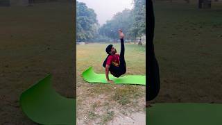 Chakorasan  hand balance yoga yogapractice yogapose ytshorts yt youtube trending motivation [upl. by Aisyla]