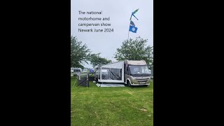 EP69 The National Motorhome and Campervan show Newark 2024 [upl. by Noislla]