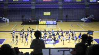 Dallas Cowboy Cheerleaders Novelty Thunderbird Dance Camp 2012 [upl. by Thurston]