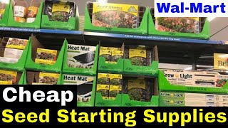 Seeds and Seed Starting Supplies at Walmart [upl. by Harbison860]