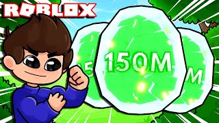 NUEVO HUEVO de MASCOTAS de 150M en CLICKER SIMULATOR Roblox [upl. by Annaierb365]