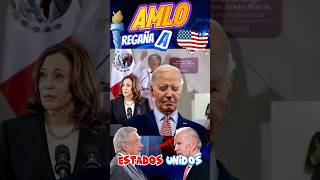 🇲🇽🇺🇸AMLO Regaña a USA amlo biden mexico usa paisanos amlonoticias [upl. by Amsed928]