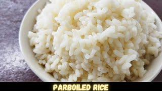 Parboiled rice Jaya variety in pressure cooker  Kerala staple food [upl. by Constantina]